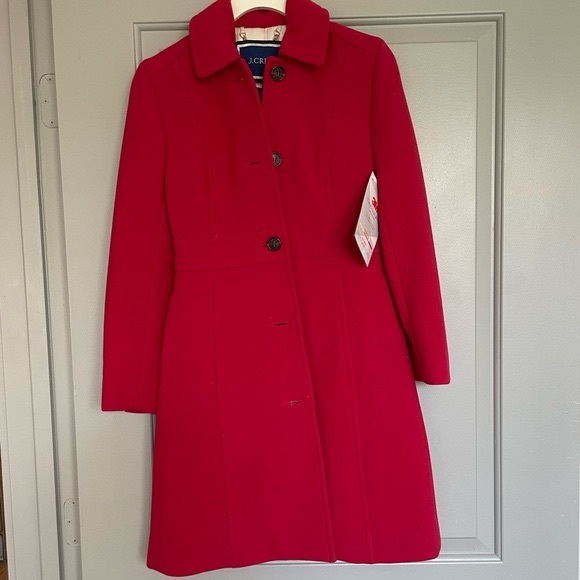 J. Crew Classic lady day coat in Italian double-cloth wool with Thinsulate - Picture 4 of 7